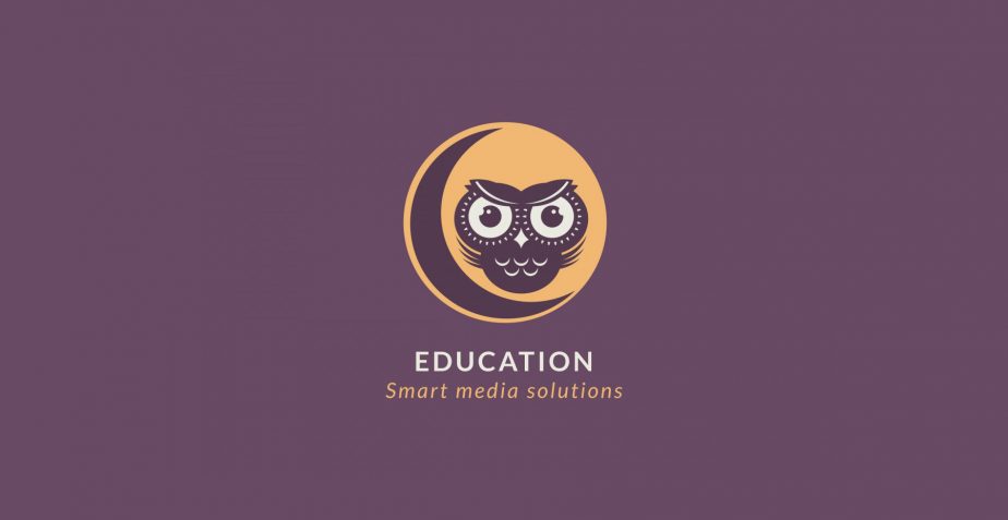 owl on the moon education logo
